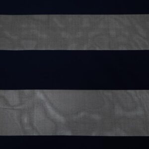 Stoff Seideorganza Streifen schwarz