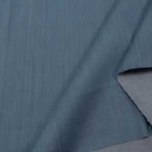 Stoff Denim L Oceanview Vintagelook grau-blau