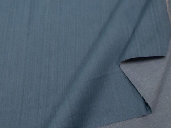 Stoff Denim L Oceanview Vintagelook grau-blau