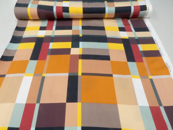 Stoff Lyocell Quadro – Bild 3