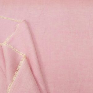 StoffLeinen changeant rosa-hellbeige