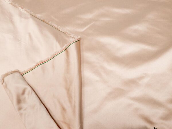 Stoff Seidentaft shiny Rose Dust