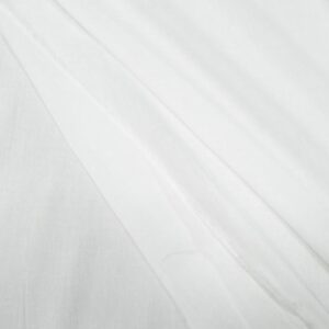 Stoff Baumwoll Voile weiss