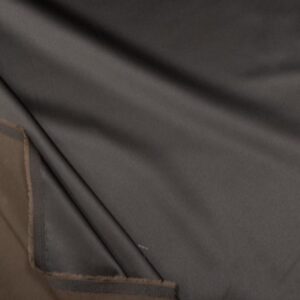 Stoff Baumwolle Satin el. Fest Rain Drum Brown