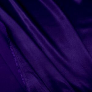 Stoff Viskose Satin Violet Indigo