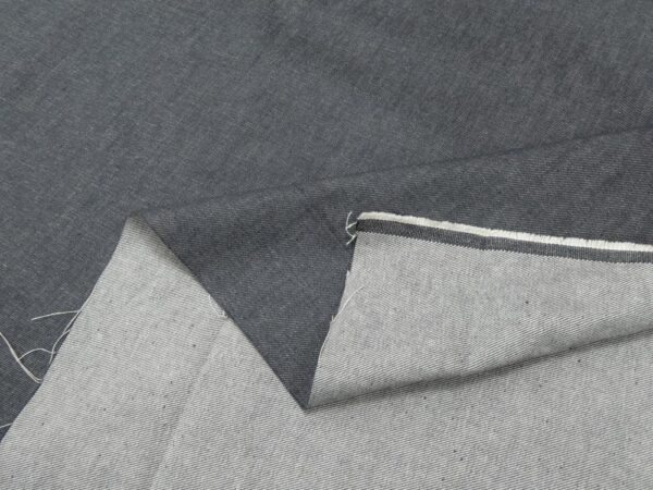 Denim soft heavyweight dunkelgrau meliert – Bild 2