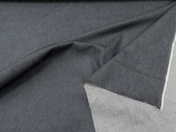 Denim soft heavyweight dunkelgrau meliert – Bild 3