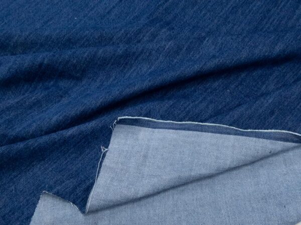 Denim supersoft midheavy Meerblau meliert – Bild 2