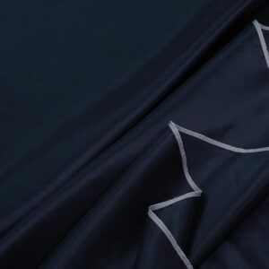 Stoff Futter dünn dunkelblau