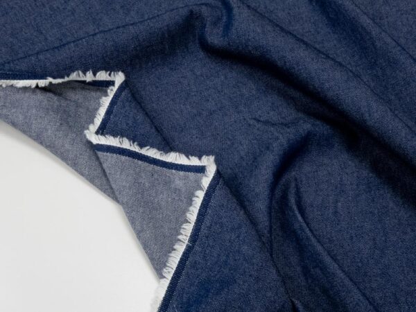 Stoff Denim soft Insigna Blue – Bild 2