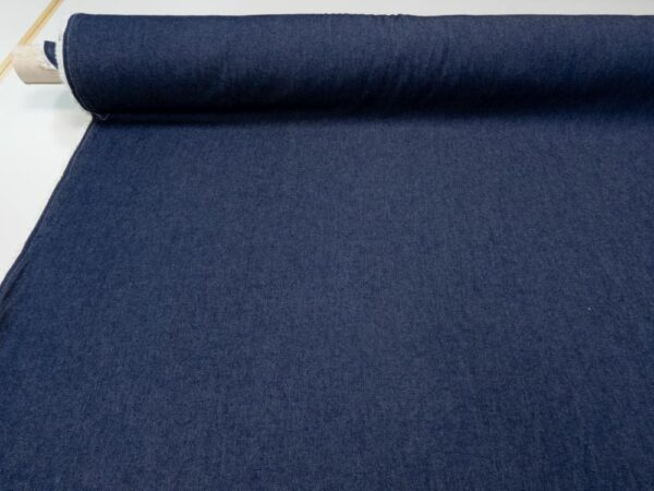 Stoff Denim soft Insigna Blue – Bild 3