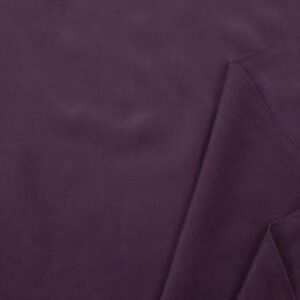 Stoff Seide Krepp de Chine prune purple