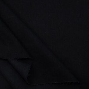 Stoff Denim Supersoft schwarz Stretch