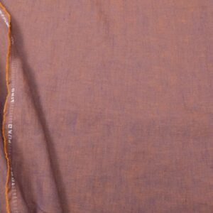 Leinen soft & midlight cross-dyed Sunorange-blau