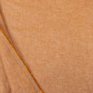 Leinen soft & midheavy cross-dyed terracotta-natur