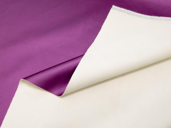 Stoff Lederimitat shiny Mauve – Bild 2