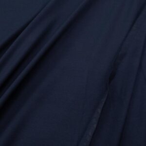 Stoff BW Jersey uni navy