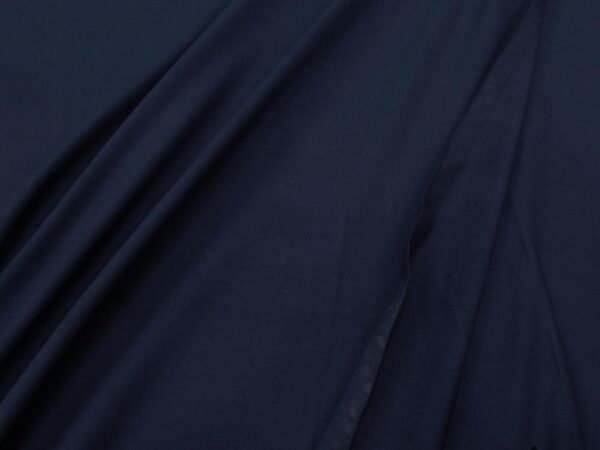 Stoff BW Jersey uni navy