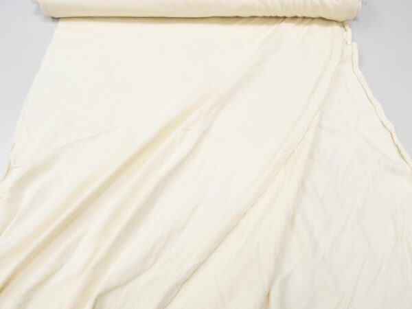Stoff Solid Knit ivory – Bild 2