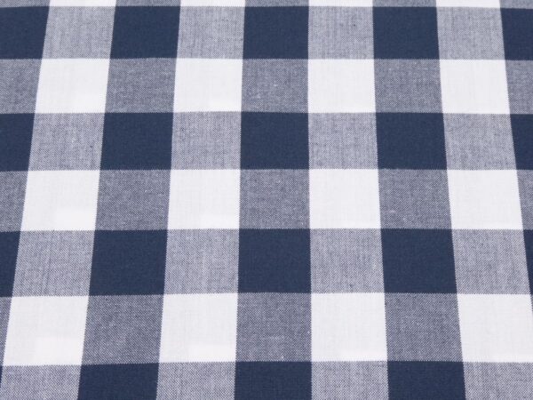 Stoff Carolina Gingham navy-white