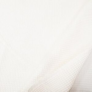 Stoff Waffelpiqué offwhite