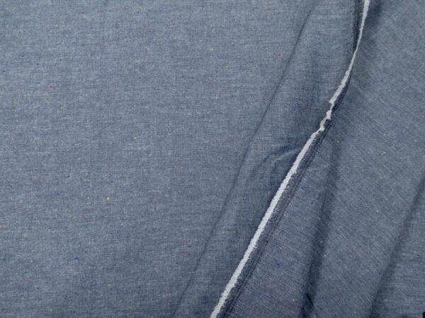 Stoff Chambray Union Indigo - Sprenkel