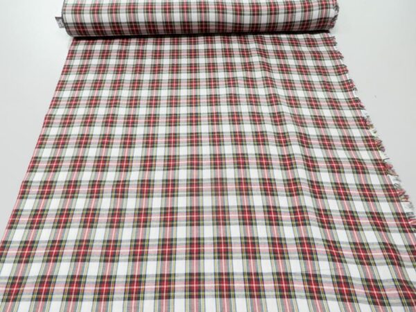 Stoff House of Wales Plaid ivory – Bild 2
