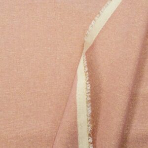 Stoff Essex Li-BW Yarn Dyed Metalic rose gold