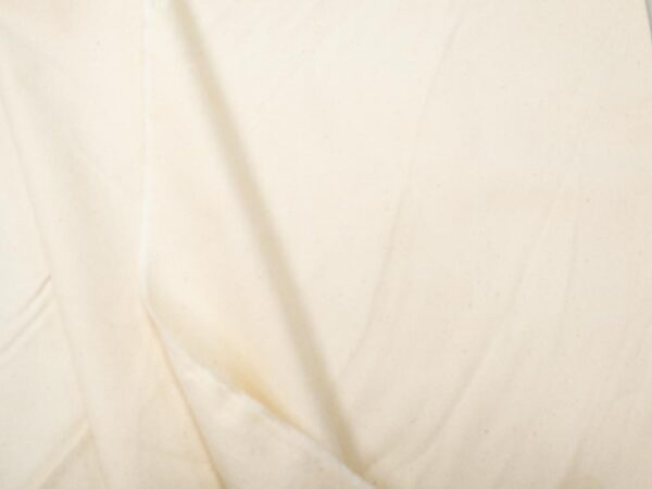 Stoff Flannel Solid undyed natural