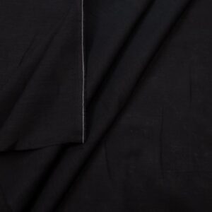 Stoff Handkerchief Linen black
