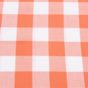 Stoff Carolina Gingham coral-white