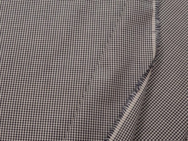 Stoff Crawford Gingham - black 1.5 mm