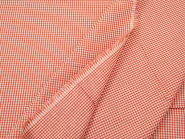 Stoff Crawford Gingham 1.5mm terracotta