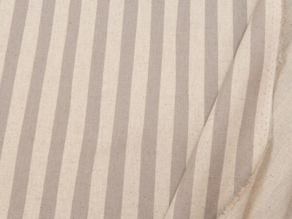 Stoff Sevenberry Natural Stripes grey
