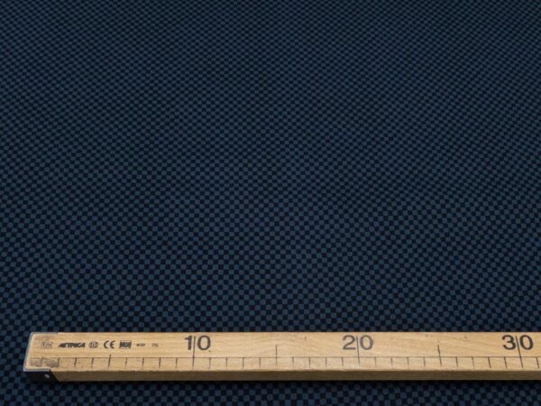 Stoff Sevenberry Kasuri midnight XS Karos blau – Bild 4