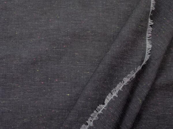 Stoff Neon Neppy charcoal