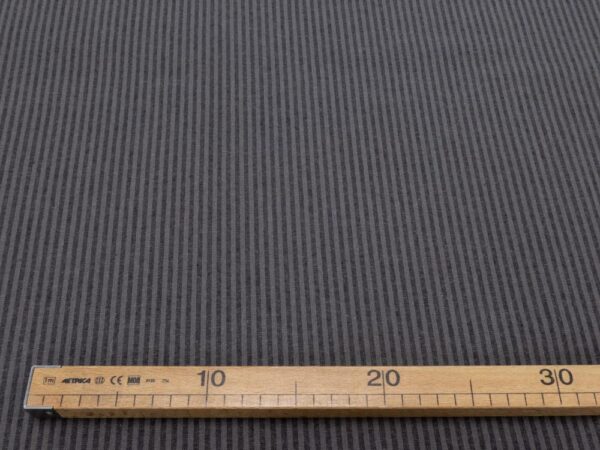 Stoff Essex Yarn Dyed Classic Woven Streifen 3mm licorice – Bild 4