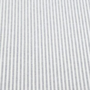 Stoff Essex Yarn Dyed Classic Woven Streifen 3mm steel