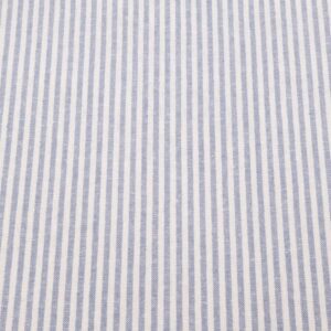Stoff Essex Yarn Dyed Classic Woven Streifen 3mm chambray