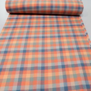Stoff Mammonth Organic Flannel Karo sundance