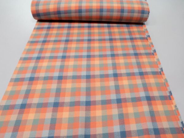 Stoff Mammonth Organic Flannel Karo sundance