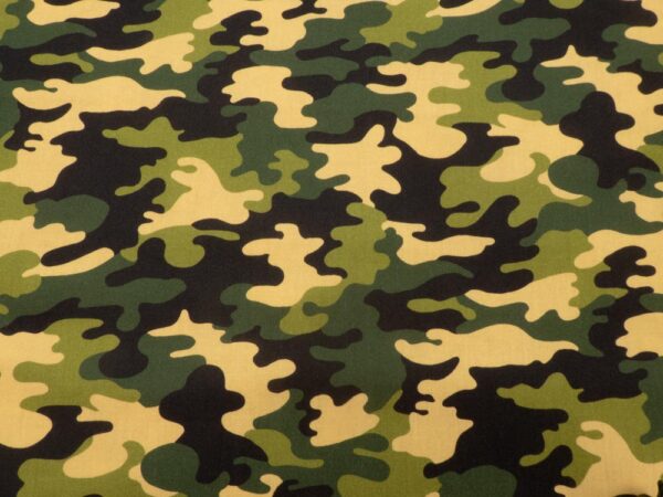 Stoff BW  Camoflage - green