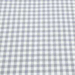 Stoff Essex Yarn Dyed Classic Woven Karos 5mm steel