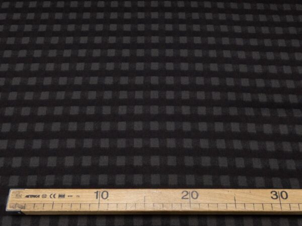 Stoff Mamoth Flannel Karo grau-braun – Bild 4