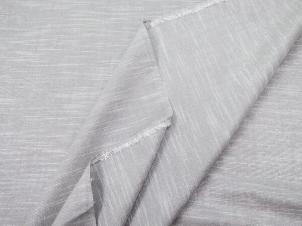 Stoff Manchester Metallic silver