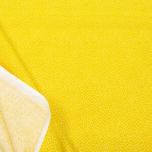 Stoff Baumwolle Garden Pindot - lemon