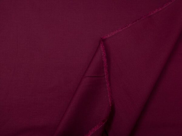 Stoff Kona Cotton Burgundy red