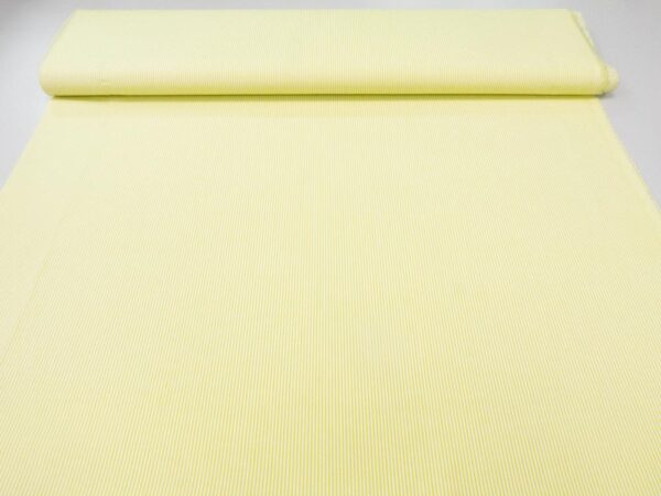Stoff Baumwolle Popeline Stripi Streifen mini grün-weiss – Bild 3