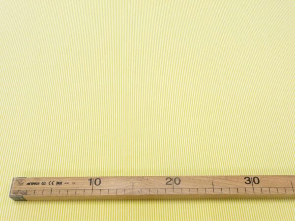 Stoff Baumwolle Popeline Stripi Streifen mini grün-weiss – Bild 4
