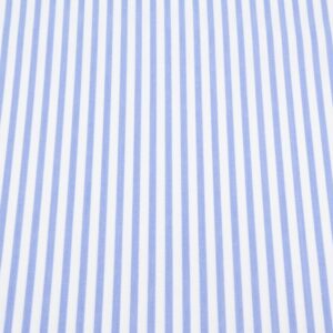 Stoff Baumwolle Popeline Stripo Streifen hellblau-weiss